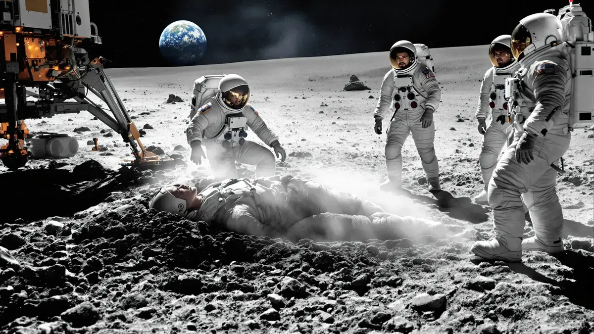Wat zou er werkelijk gebeuren als een astronaut op de maan overlijdt? Ontdekking van de onverwachte protocollen van de NASA