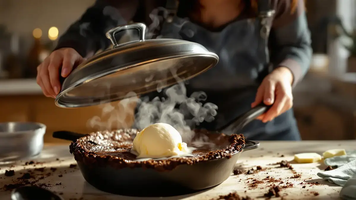 Deze brownie uit de koekenpan verandert je verwenmomenten radicaal door een vaak onderschatte fout