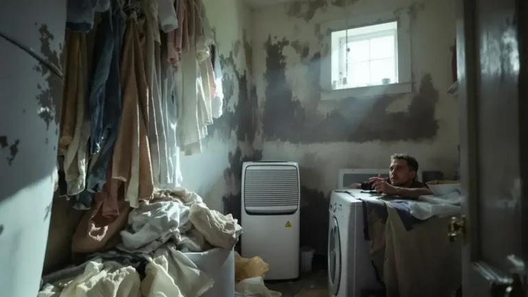 De plek in huis die je moet vermijden om je was te drogen: vocht en schimmel gegarandeerd