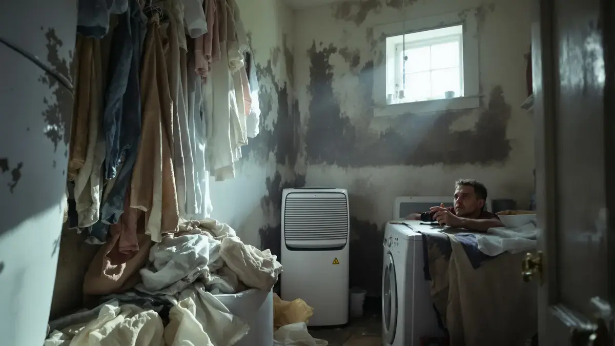 De plek in huis die je moet vermijden om je was te drogen: vocht en schimmel gegarandeerd