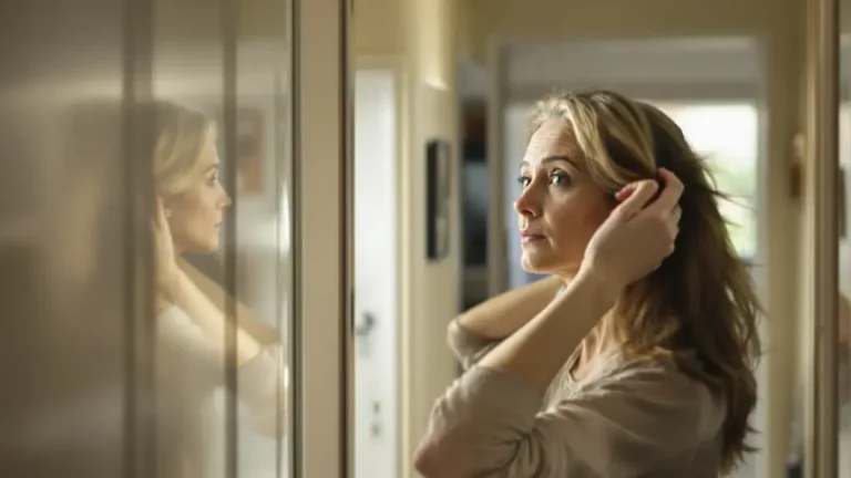 Loop niet meer zomaar voorbij een spiegel zonder erbij na te denken: de psychologie verbindt dit met 9 specifieke angsten die verband houden met veroudering en relevantie