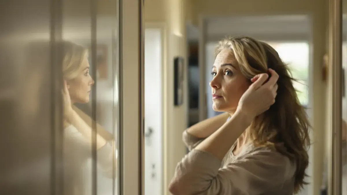 Loop niet meer zomaar voorbij een spiegel zonder erbij na te denken: de psychologie verbindt dit met 9 specifieke angsten die verband houden met veroudering en relevantie