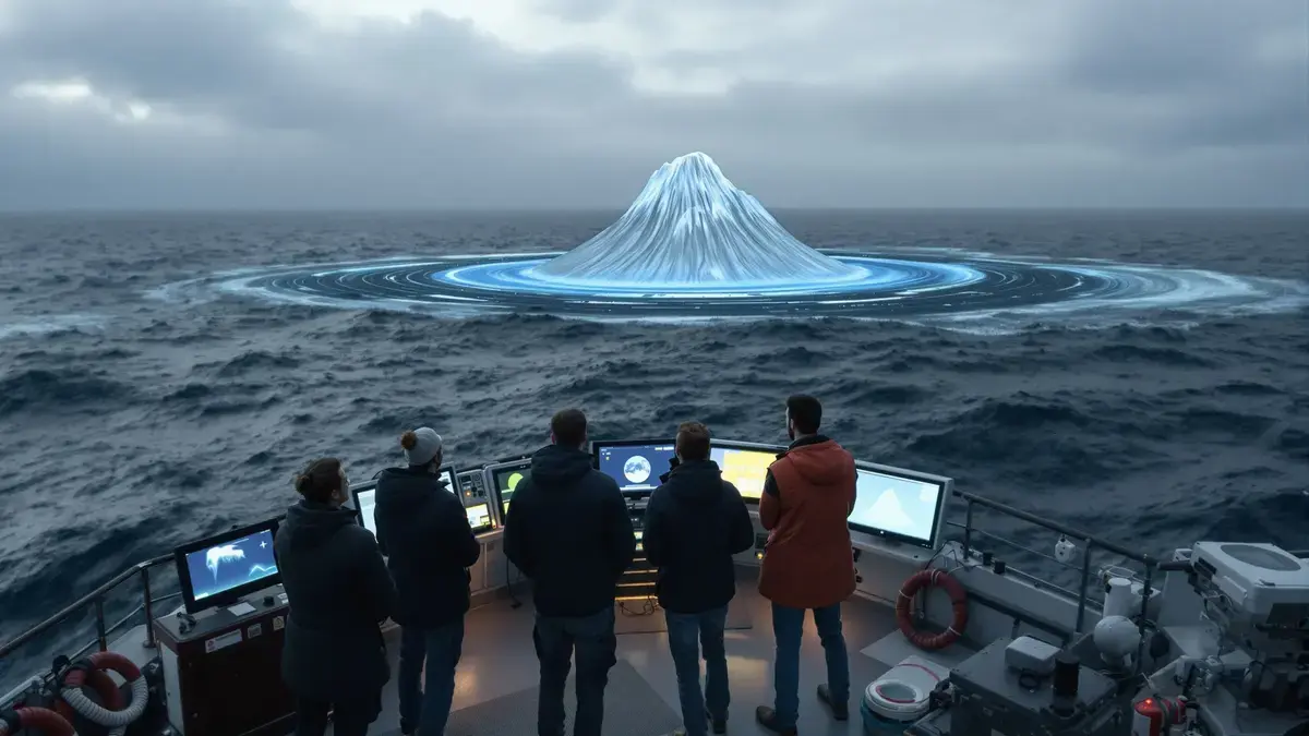 Wetenschappers ontdekken een onderzeese berg vier keer hoger dan de hoogste wolkenkrabber ter wereld, bijna 2.300 meter hoger.