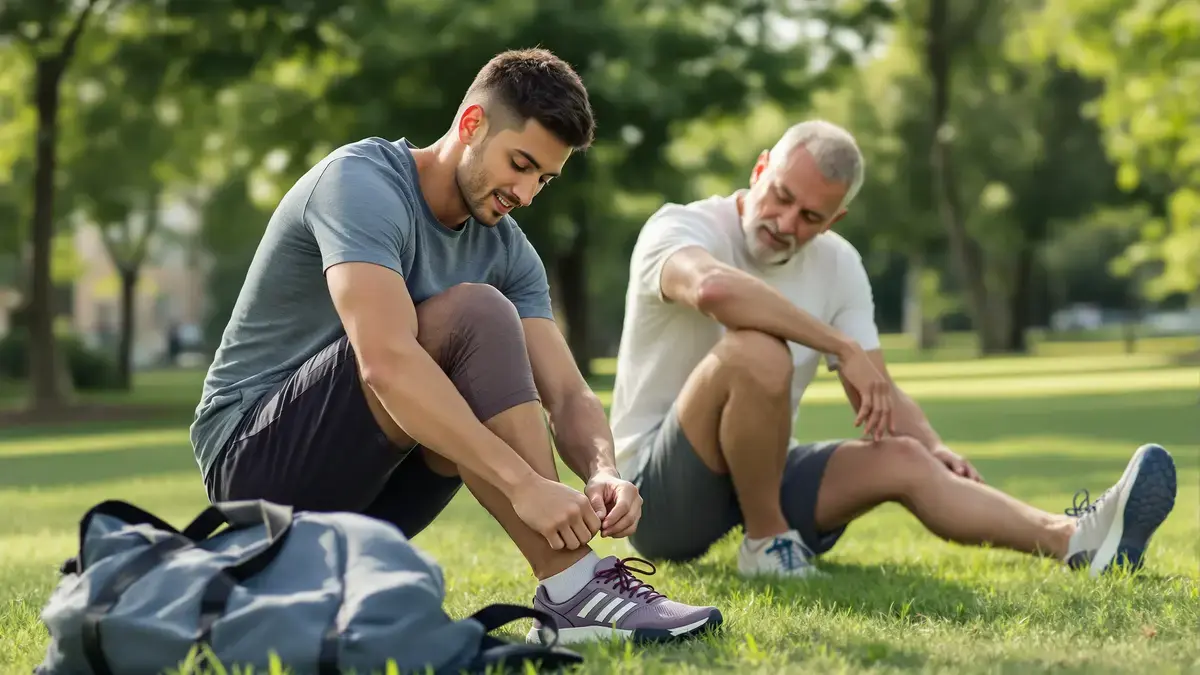 Op je 20ste ga je ervoor, met het ouder worden ga je nadenken: hoe onze aanpak van sport door de jaren heen verandert